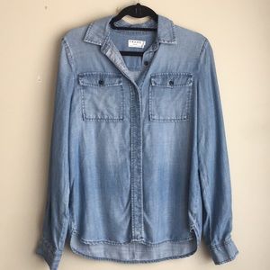 FRAME denim button down shirt, size S